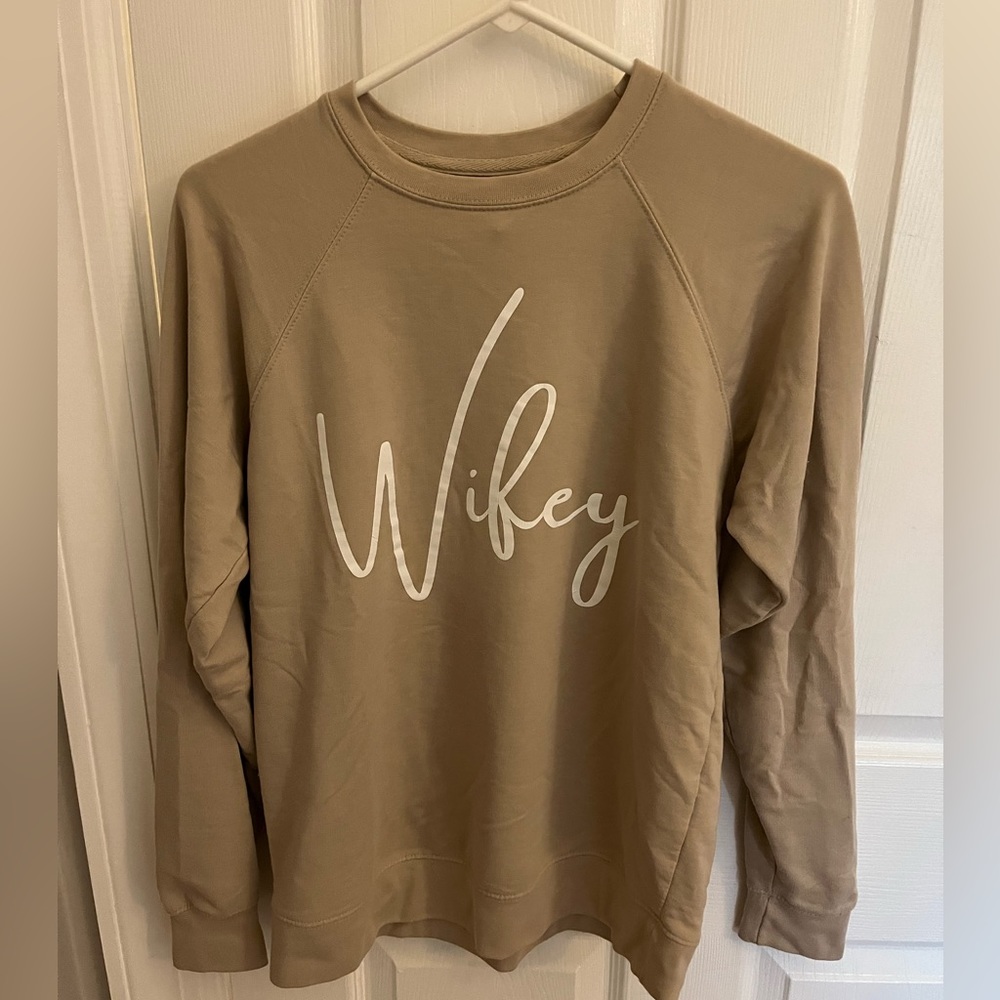 Wifey Sweatshirt size small